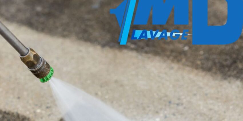 Lavage à pression Nettoyage béton extérieur