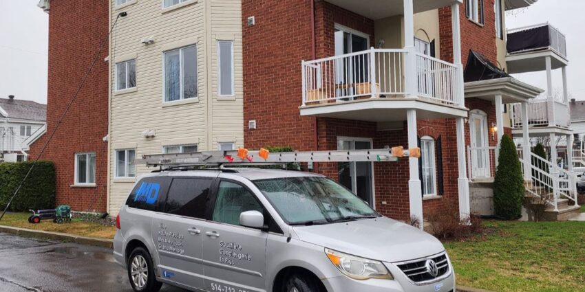 Lavage de vitres Gestionnaire immobilier