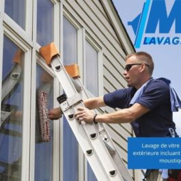 Lavage vitres intérieur et extérieur professionnels