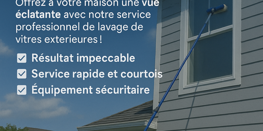 Prix lavage vitres Rive-Sud - Grille tarifaire complète 2026 résidentiel et commercial avec calculateur instantané