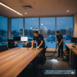 Nettoyage bureaux Chambly